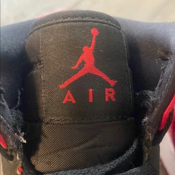 Nike Air Jordan 1 High “Red Black” Sneakers - Picture 3 of 11